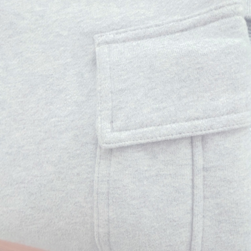 Aritzia NEW! Heather Grey - Cozy Fleece Mega Cargo Sweatpant - Picture 5 of 7